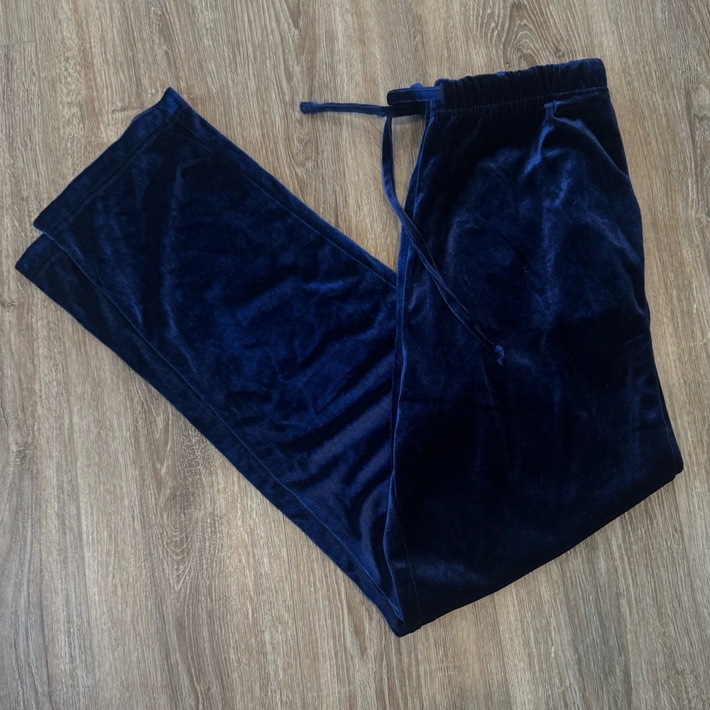 Blue Velvet Sweatpants